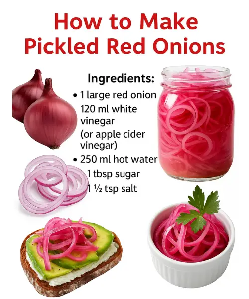 Pickled Red Onions Recipe
