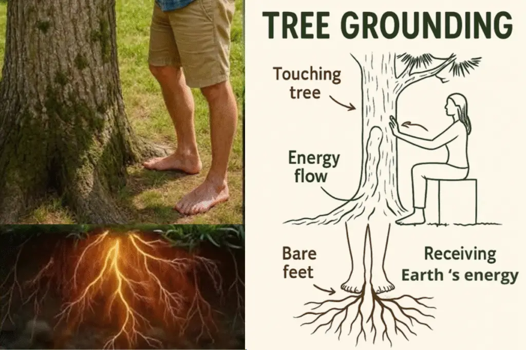 embracing tree energy