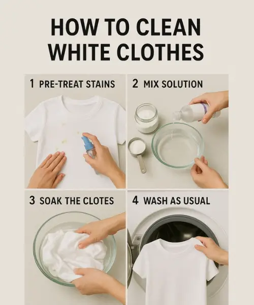 How to Make White Clothes Bright Again