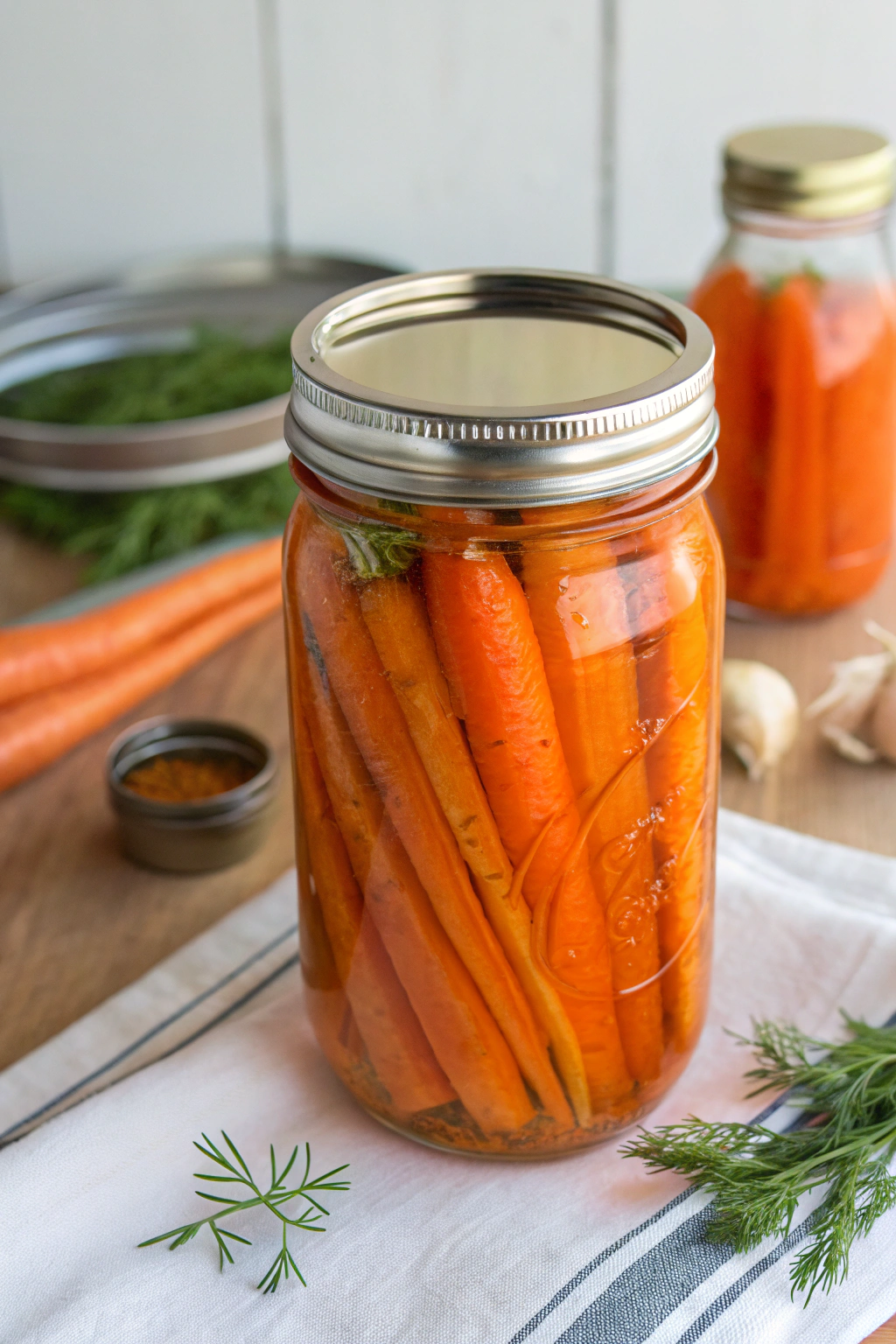 How to Make Pickled Carrots at Home