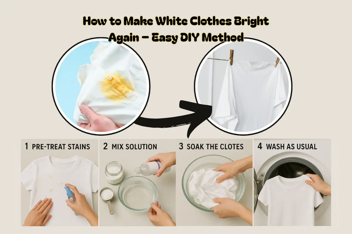How to Make White Clothes Bright Again
