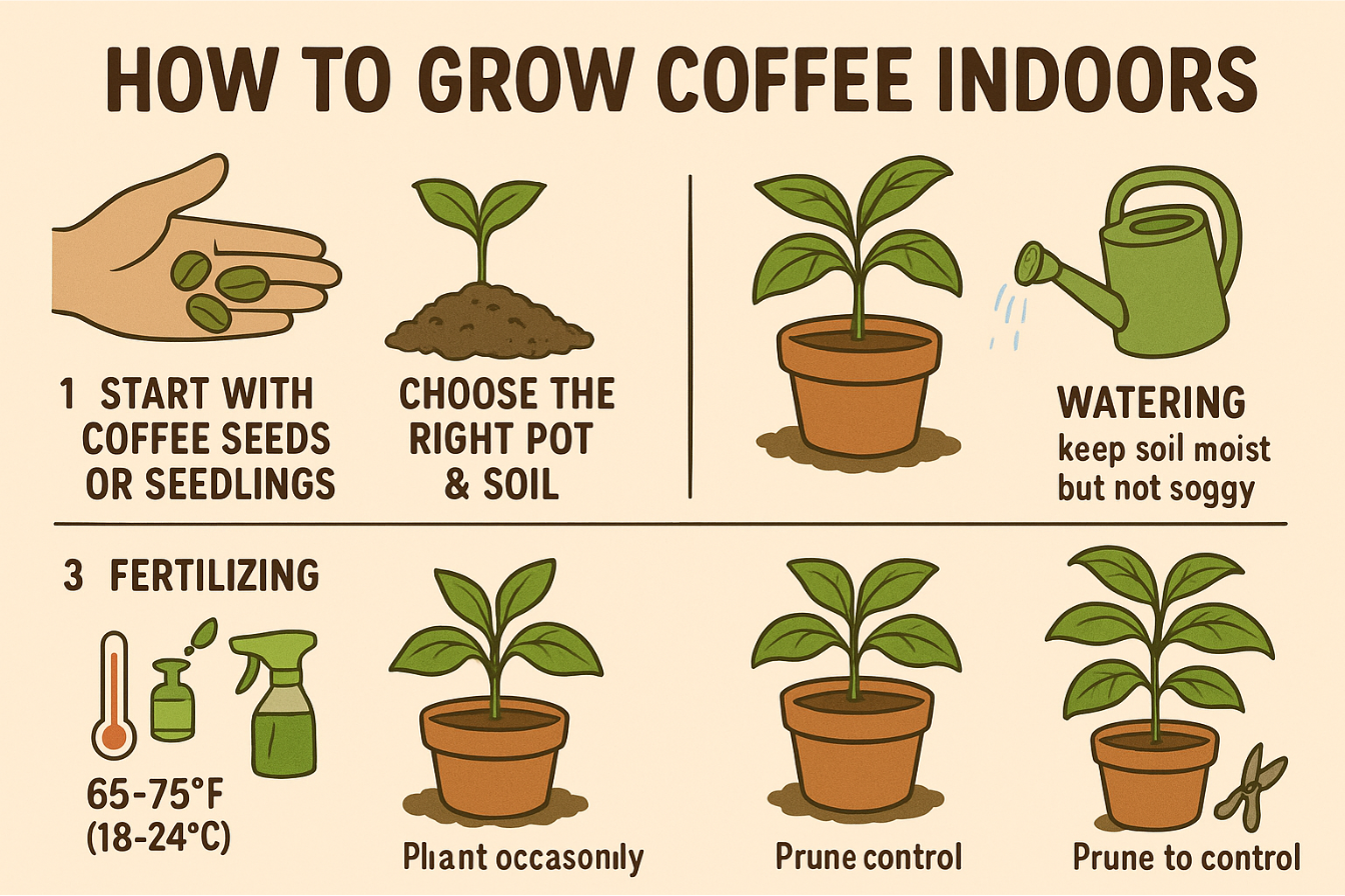 Growing Coffee Indoors