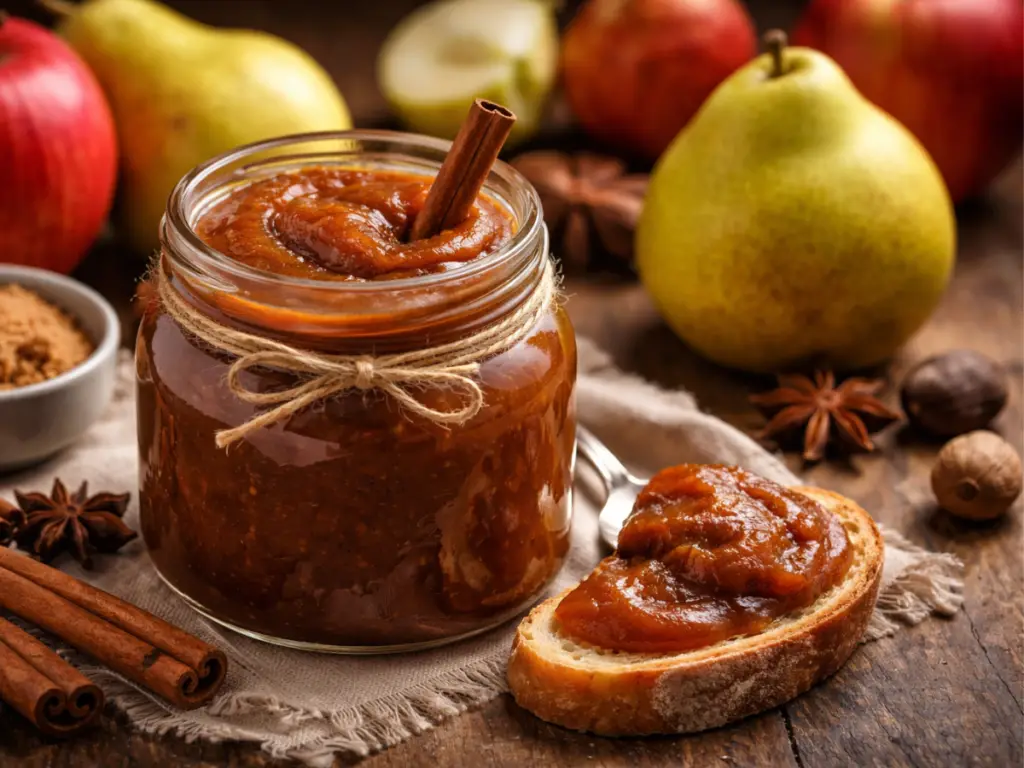 Cozy Spiced Apple-Pear Butter Recipe