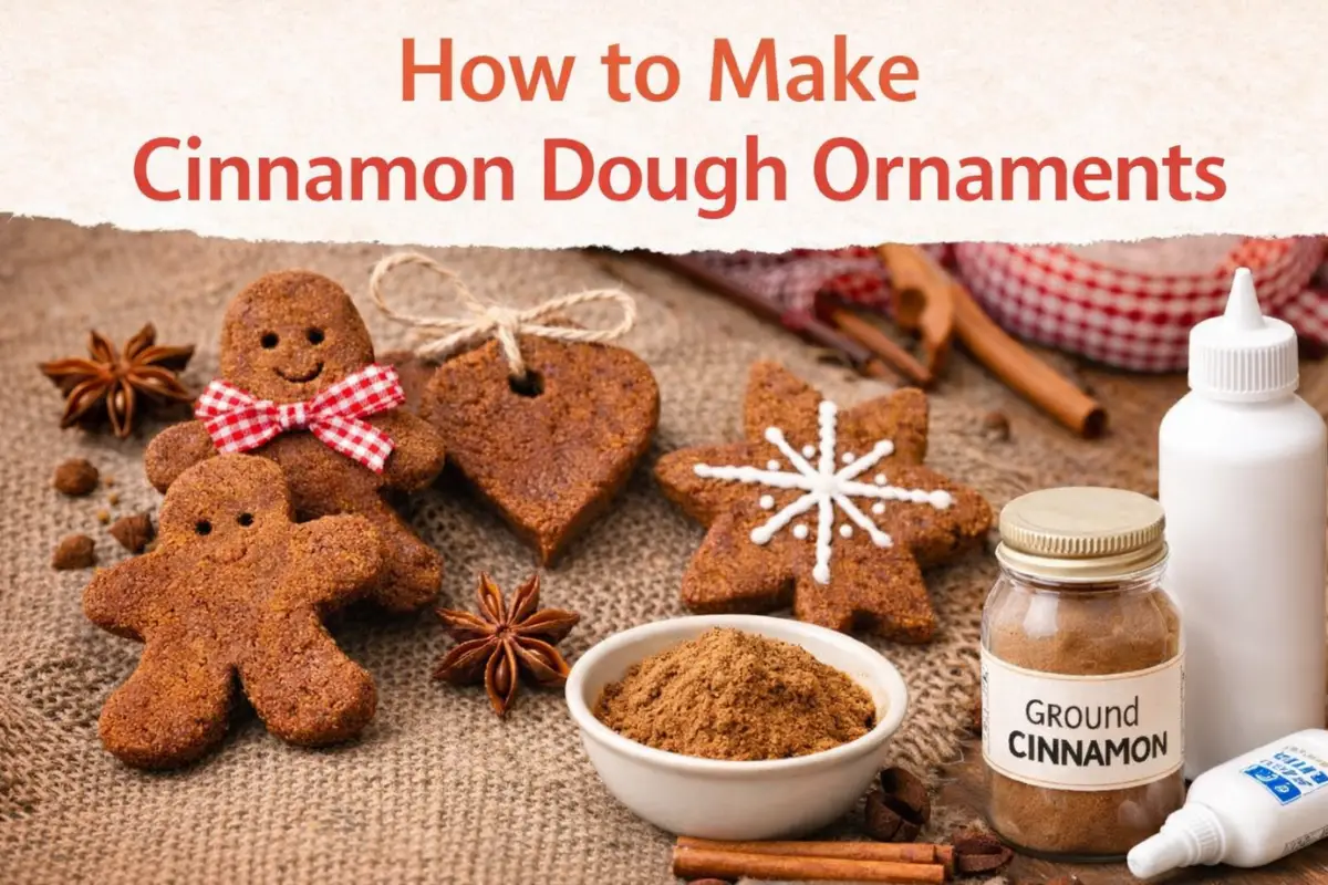 How to Make Cinnamon Dough Ornaments