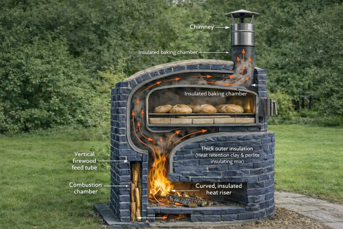 rocket oven